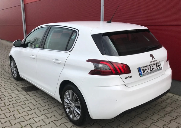 Peugeot 308 cena 54900 przebieg: 87211, rok produkcji 2020 z Zabrze małe 254